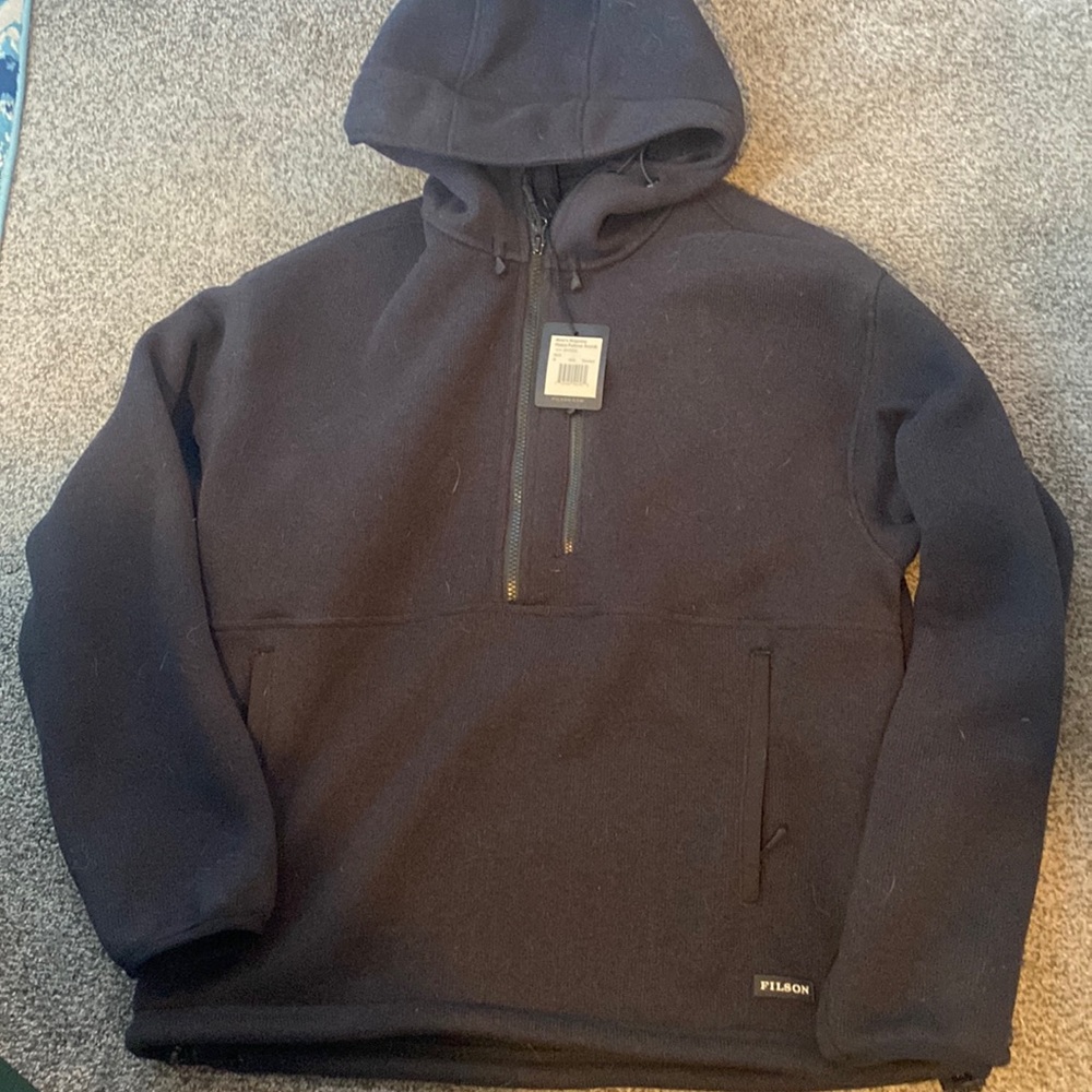 NWT Filson Ridgeway Fleece Pullover Anorak wmns size M
